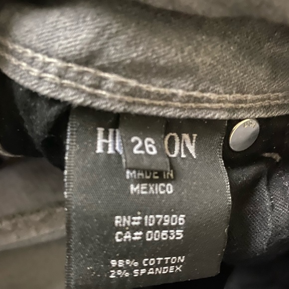 Hudson jeans women’s size 26 skinny leg ( gray) - Picture 6 of 6
